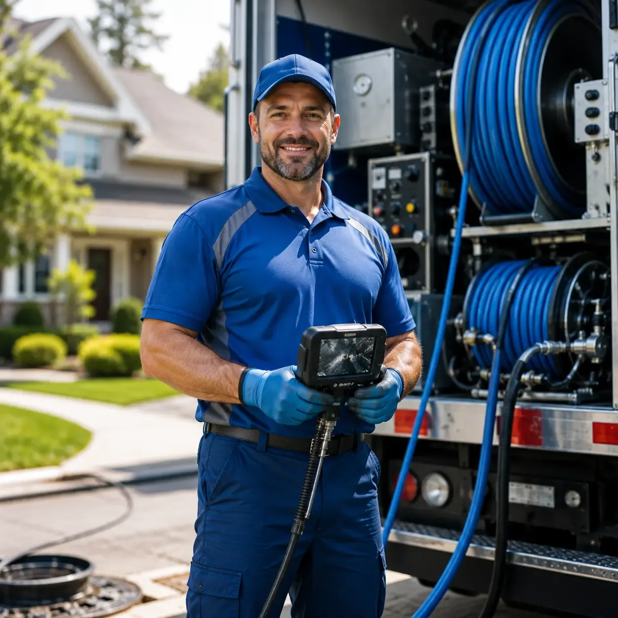 Local outdoor drain cleaning specialists in Smiths Creek, MI